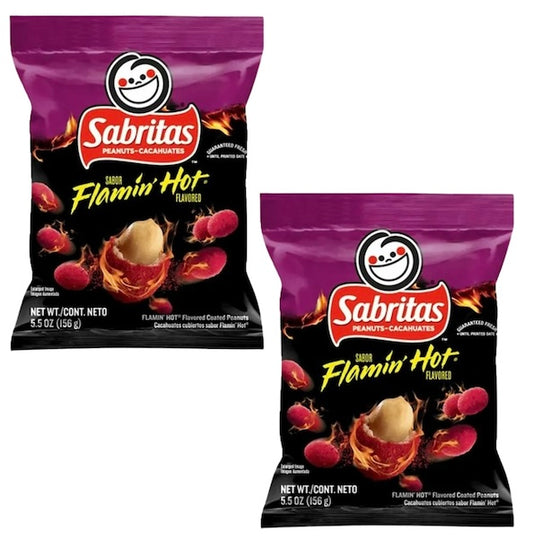 Sabritas Flaming Hot Peanuts