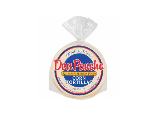 Don Pancho Corn Tortilla White 30CT