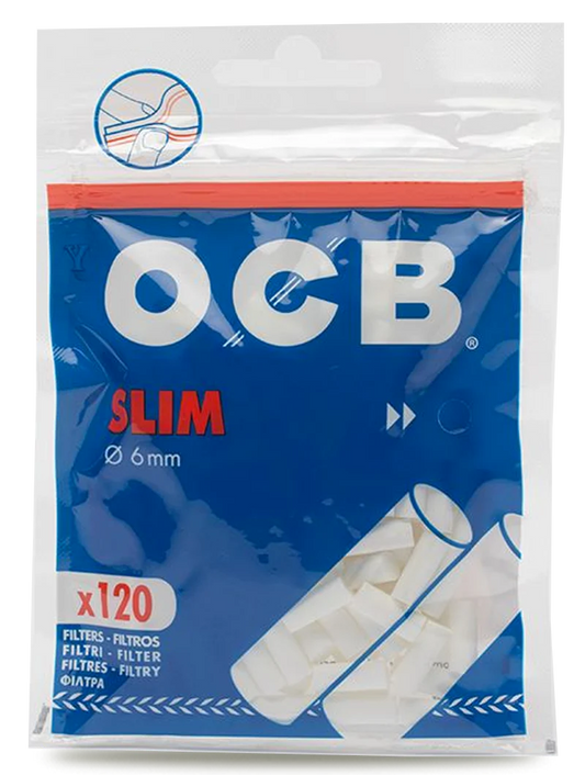 OCB Filters Slim Tips 120count