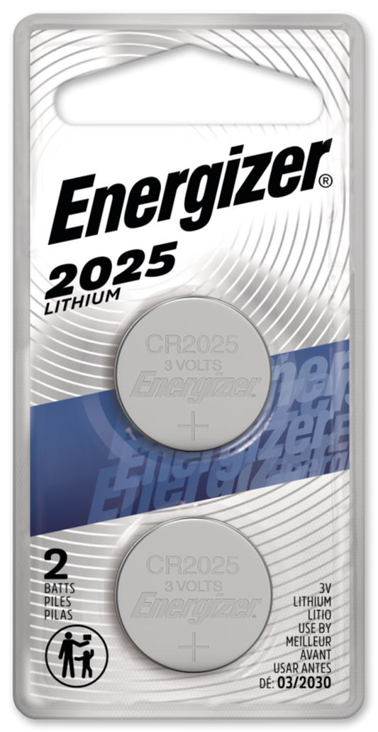 Energizer 2025 3V Battery (6) 88628