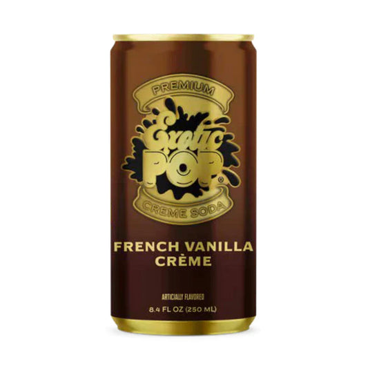 Exotic Pop Premium French Vanilla Crème Cans "Special Edition" 8.4oz