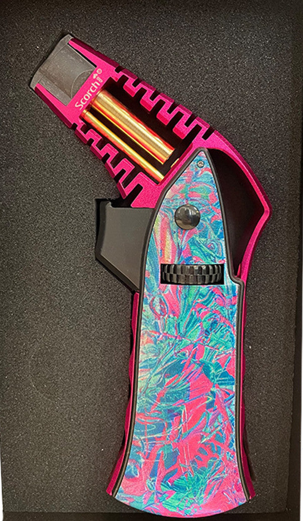Scorch Torch X-Series Blast Floral Graphic Torch - Assorted Colors [51470F-61470F]