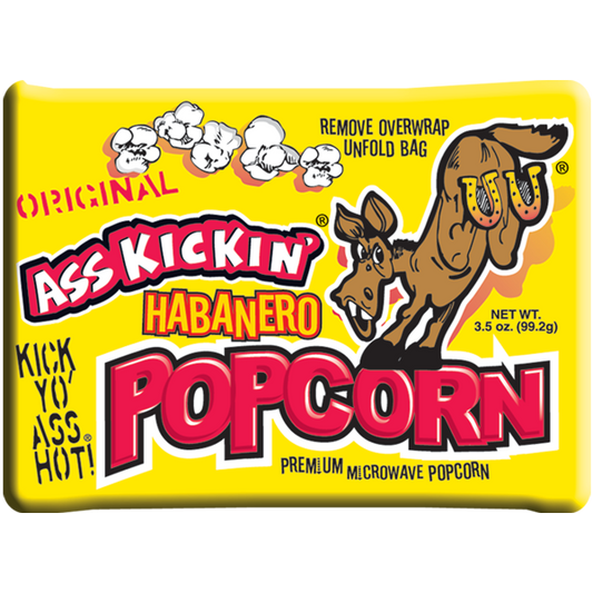 Ass Kickin’ Habanero Microwave Popcorn 3.5oz