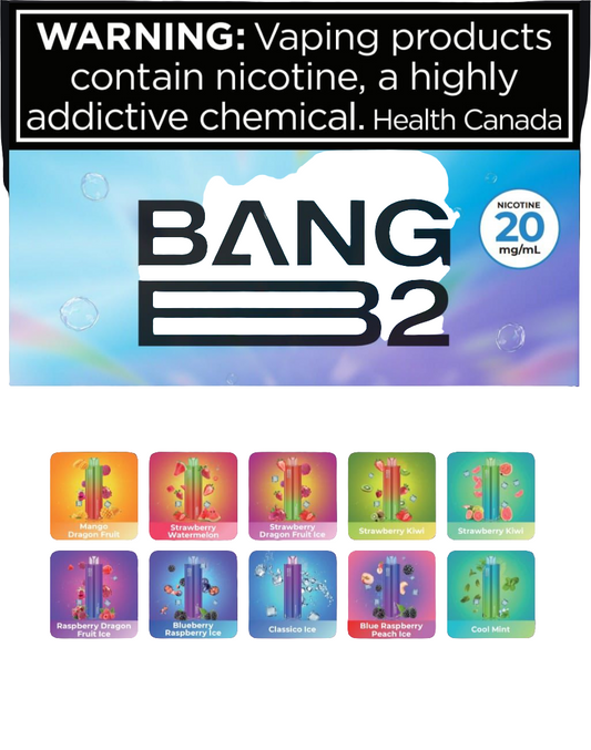 BANG B2 VFEEL 6000 PUFF DISPOSABLE