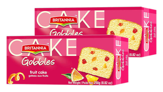 Britannia Gobbles Fruit Cake 250g