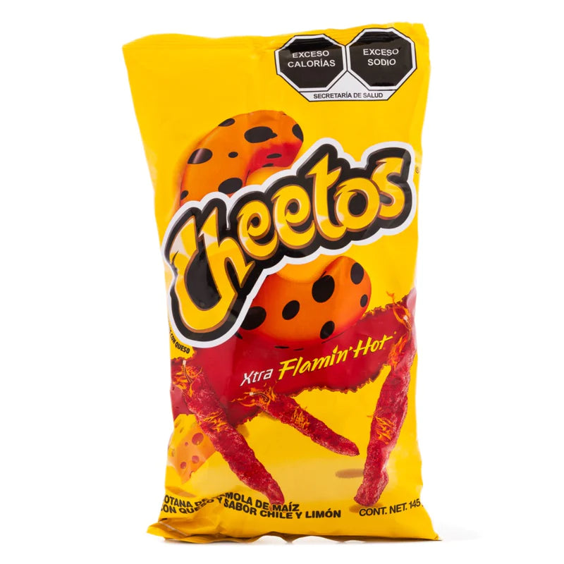 Cheetos X-tra Flaming 110g (Mexican)