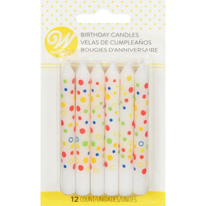 Fun Fair Birthday Candle 12Candles