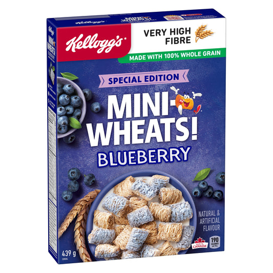 Kelloggs Cereal Blueberry Flavour Special Edition - 439 g