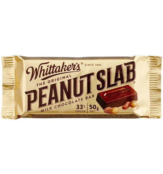 Whittaker’s The Original Peanut Slab 50g