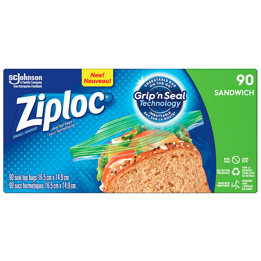 ZIPLOC SANDWICH BAGS 90S