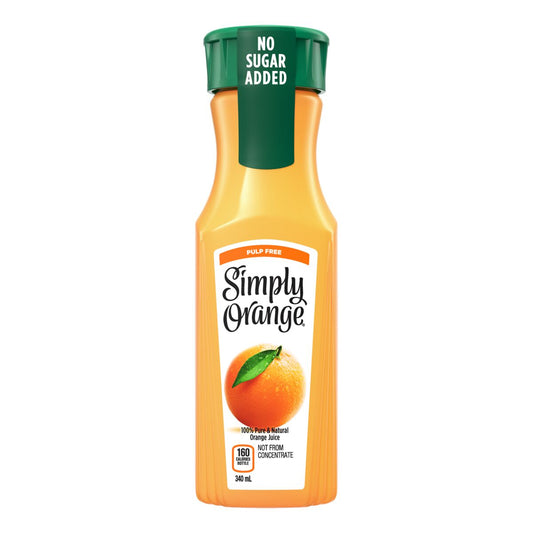 Simply Orange No Pulp 341ML