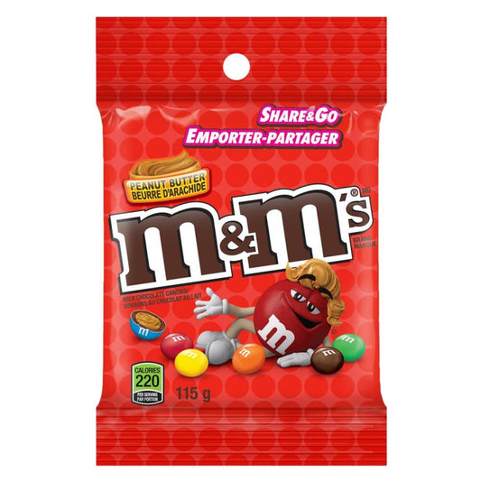 M&M PEG PEANUT BUTTER 115g