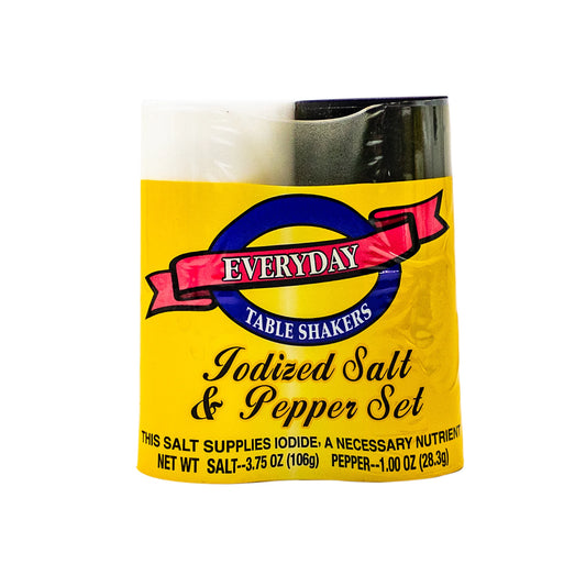 Everyday Table Shakers - Salt + Pepper