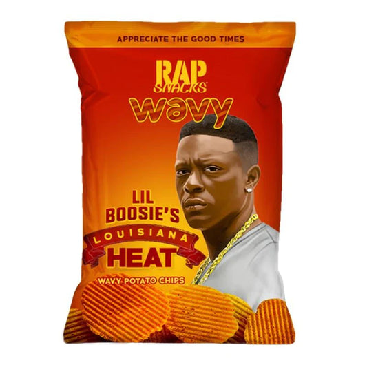 Rap Snacks Lil Boosie’s Wavy Louisiana Heat Potato Chips 2.5oz