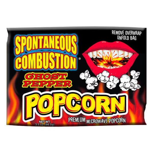 Ass Kickin' Spontaneous Combustion Ghost Pepper Microwave Popcorn