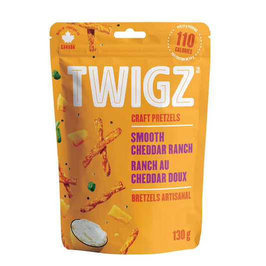 Twigz Pretzels Smooth Cheddar Ranch 130g