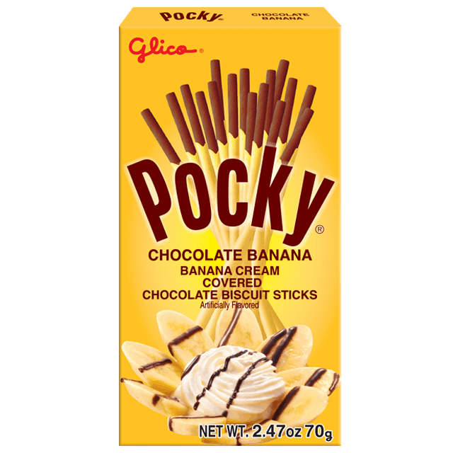 Glico Pocky Chocolate Banana Japanese 70g