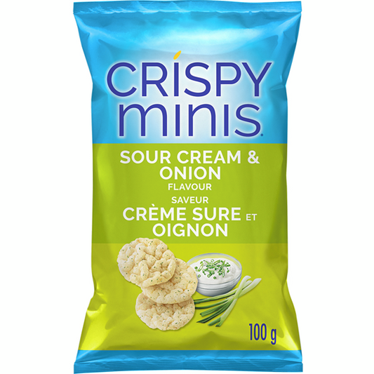 QKR CRISPY MINIS SR CRM & ONIO 100G