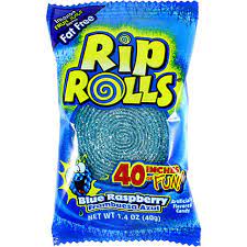 Rip Rolls Blue Raspberry 1.4oz
