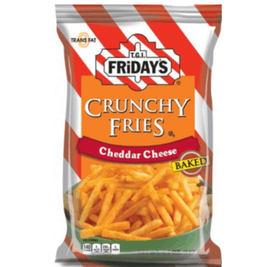 TGI Fridays Crunchy Fries Cheddar Cheese 4.5oz