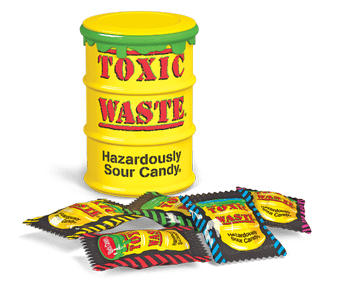 Toxic Waste Sour Candy