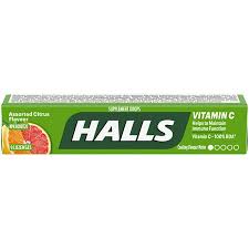 HALLS DEFENSE VIT C CITRUS