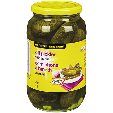 No Name Garlic Dill Pickles