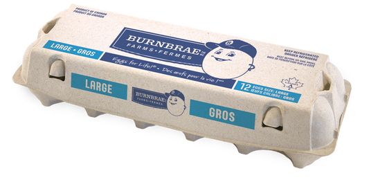BURNBRAE EGGS LARGE WHITE BOX