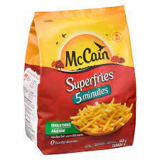 McCain Fries Super Fries 650g Shoe String