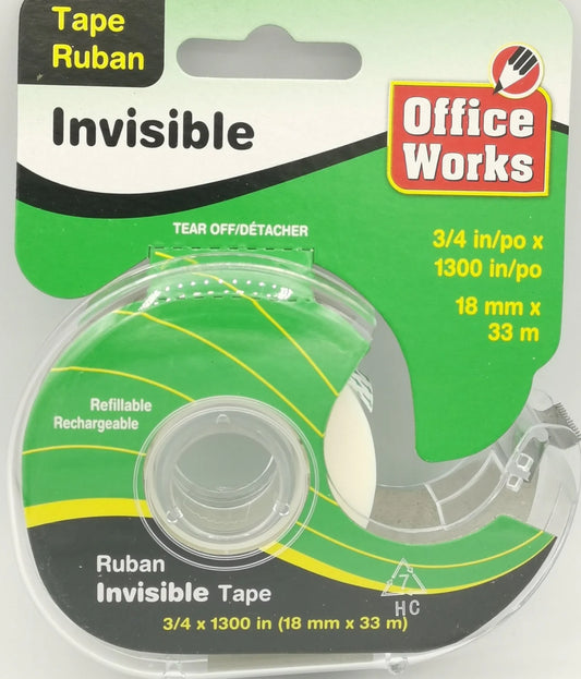 Office Works Invisible Tape