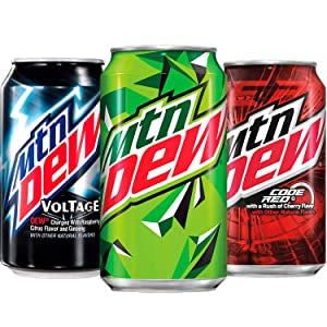 Mountain Dew Soda Can/Bottle