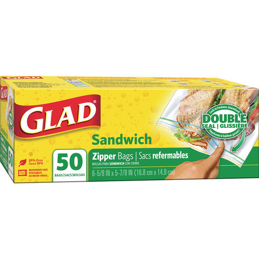 Glad Sandwich Bags 50ct