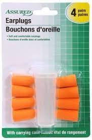 Assured Ear Plugs 4pk