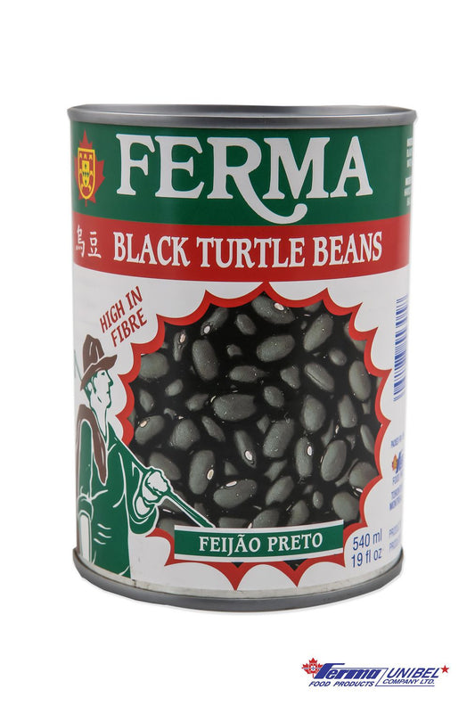 Ferma Black Turtle Beans 540ml