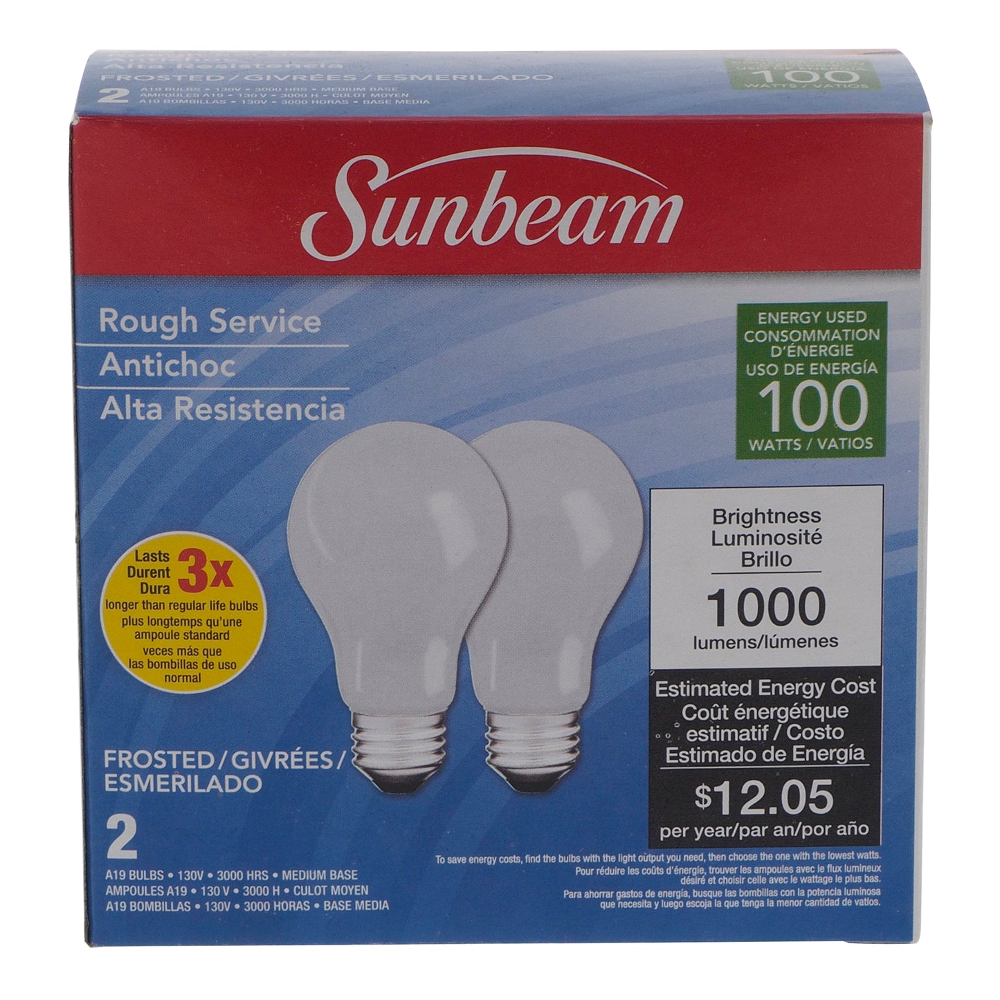 Sunbeam Light Bulbs (2pk)