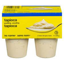 No Name Tapioca Pudding