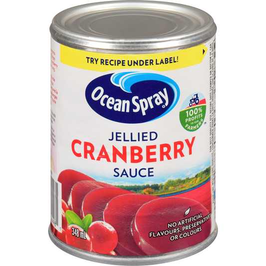 Oceans Spray Cranberry Sauce