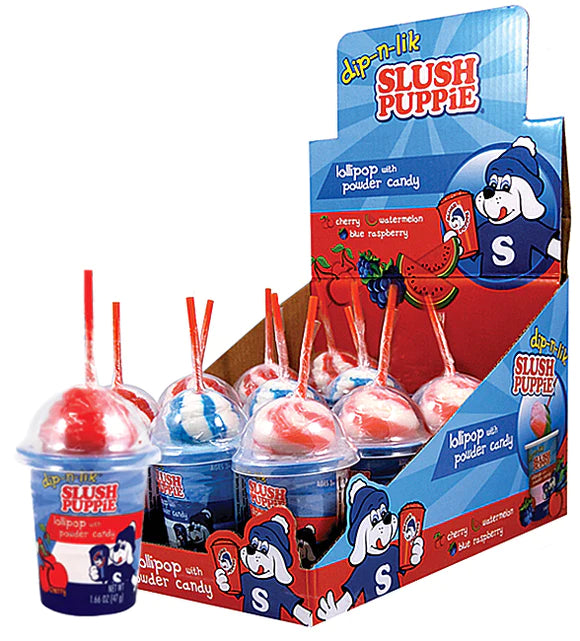 Koko's Slush Puppie Lollipop With Powder Candy